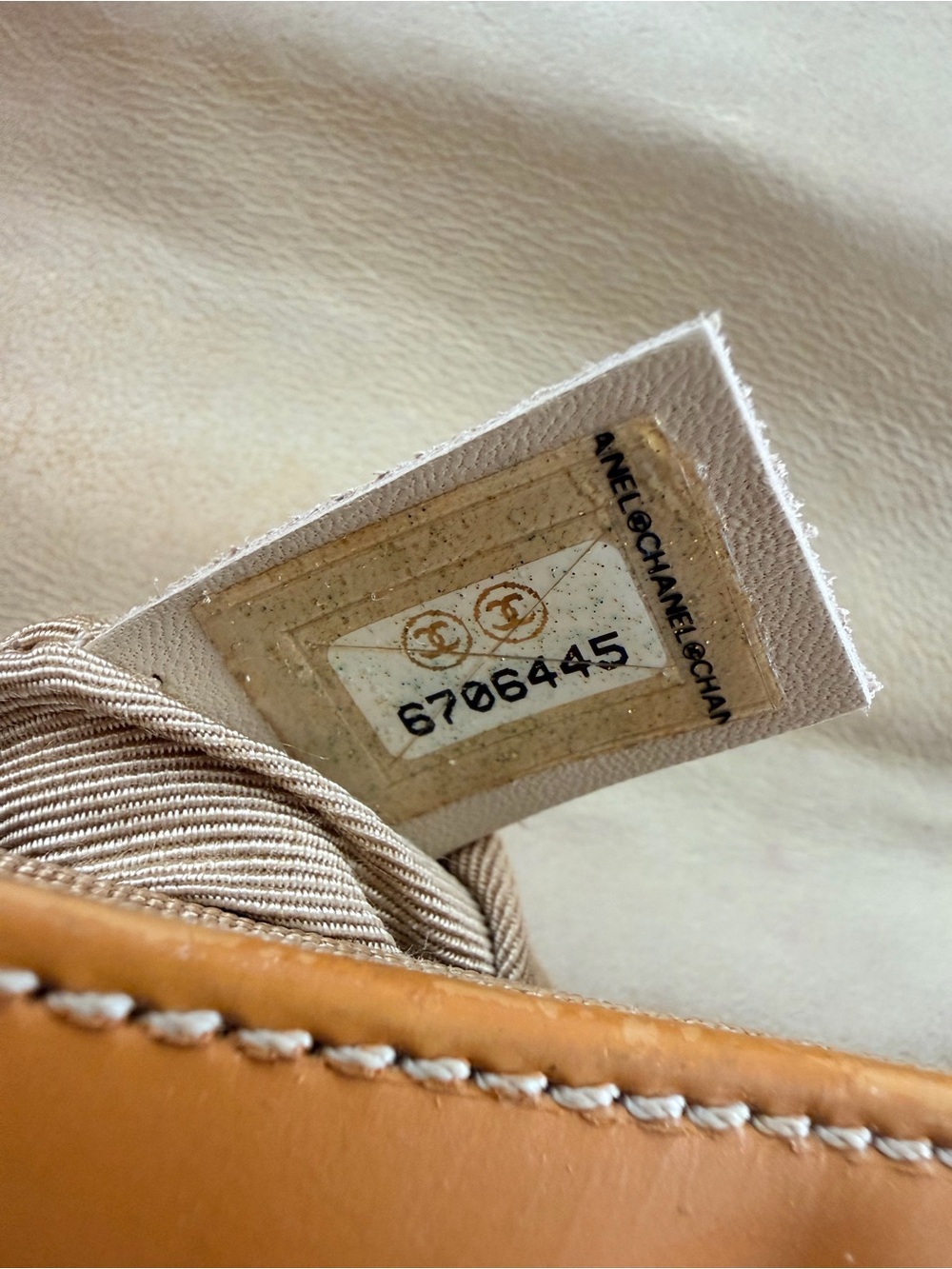 vintage colorblock Chanel 2.55 Mademoiselle Patent Shoulder Bag - Picture 12 of 12